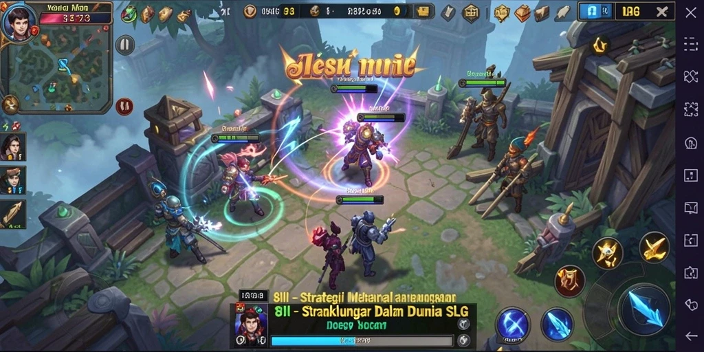 Gameplay mendalam 8II dengan strategi yang menantang.