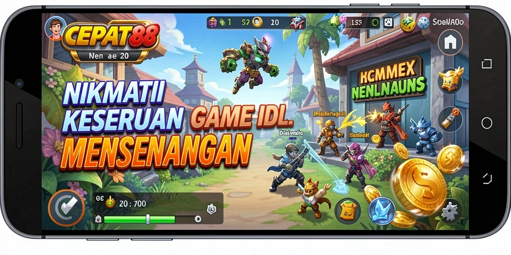 Tampilan gameplay cepet dan menarik dari CEPAT88.