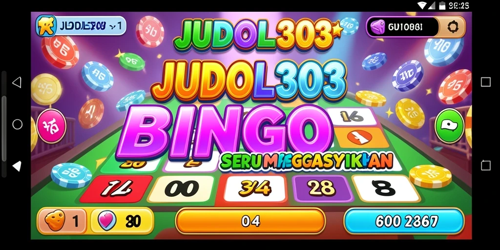 Tampilan gameplay seru permainan Bingo JUDOL303.