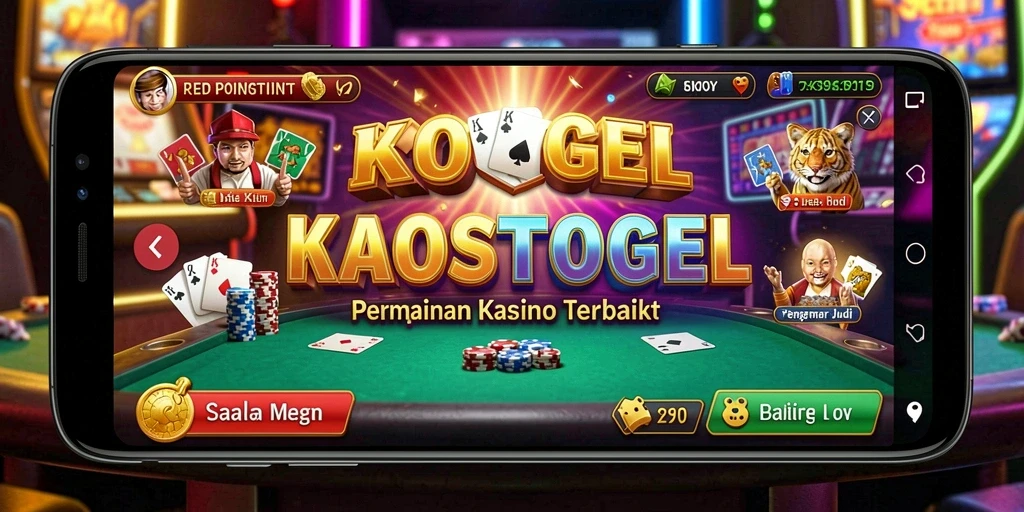 Tangkapan layar gameplay KAOSTOGEL menampilkan suasana Kasino yang menyenangkan.