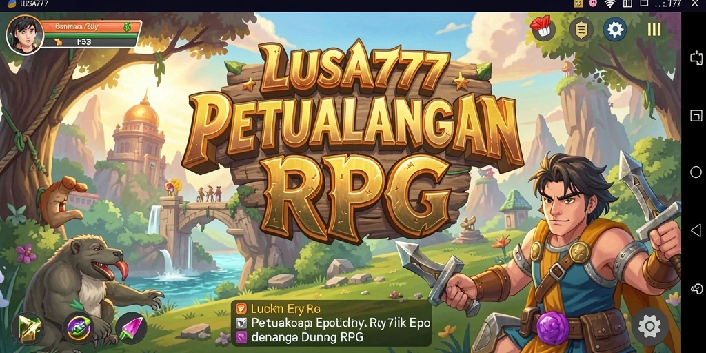 Tampilan gameplay LUSA777 yang menegangkan dan mendebarkan.