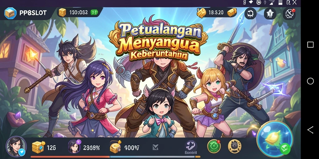 Tampilan menarik dari gameplay PP8SLOT yang memukau.