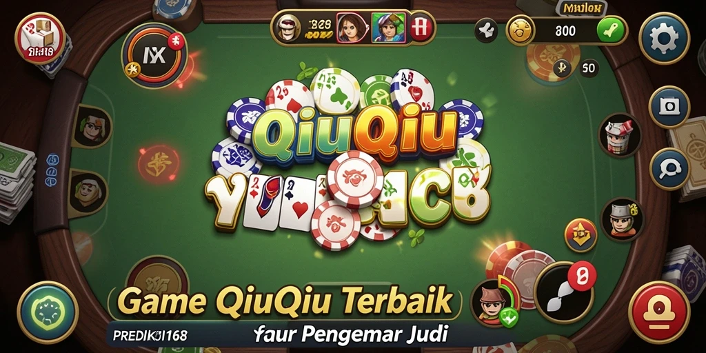 Tampilan menarik dari gameplay QiuQiu di PREDIKSI168.