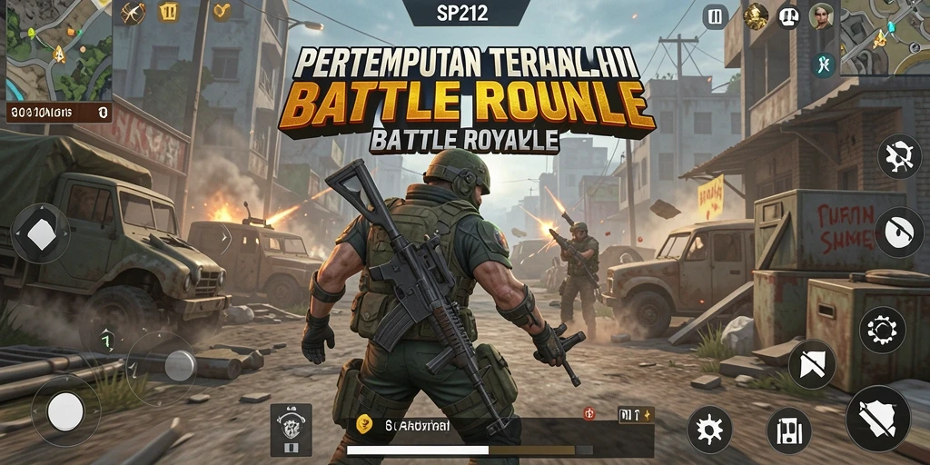 Gameplay SP212 yang intens dan mendebarkan dalam setiap pertempuran.