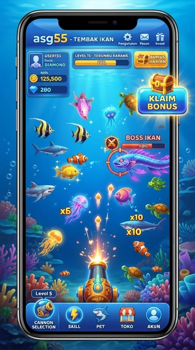 Screenshot fitur pencarian aplikasi di asg55